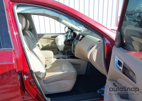 2016 Nissan Pathfinder Sl из США, поврежденный, VIN 5N1AR2MN8GC612429